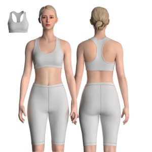 Digital sports bra