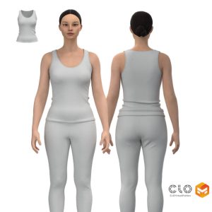 digital tank top