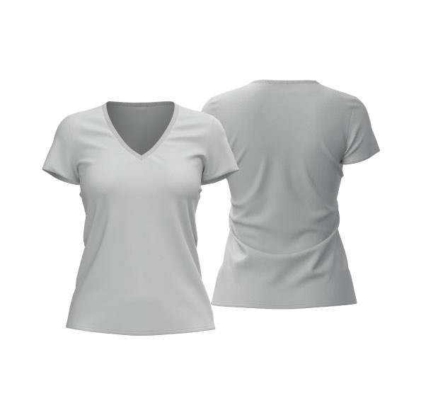basic digital v neck tshirt