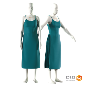 3D dress plus size fashion