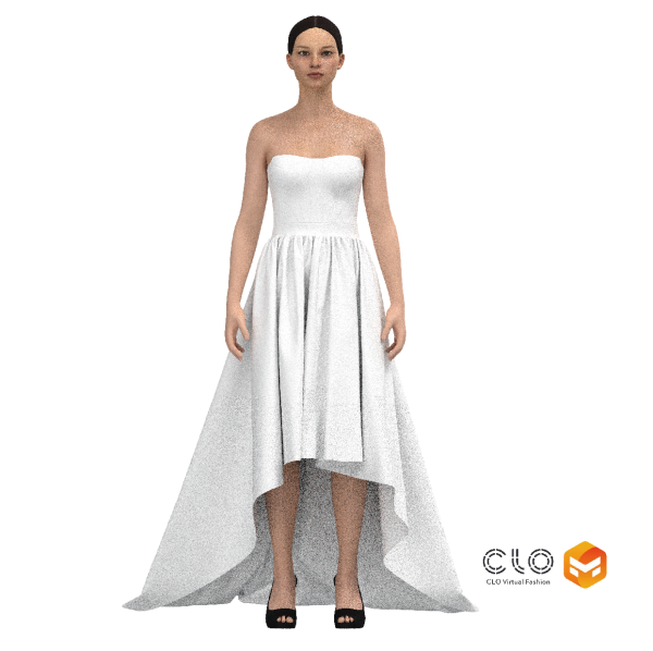high low ball gown