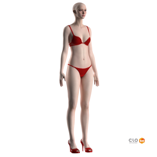 clo 3d lingerie