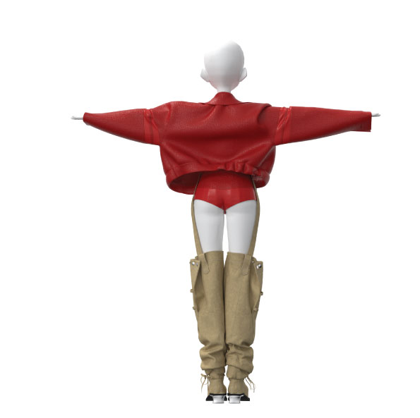 digital asset created in Clo 3D outfit