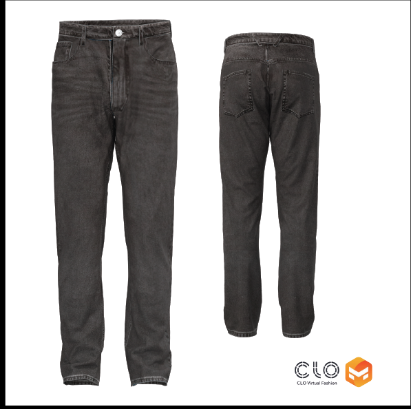 Realistic digital denim