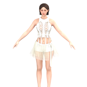 laced op combo created in clo 3D